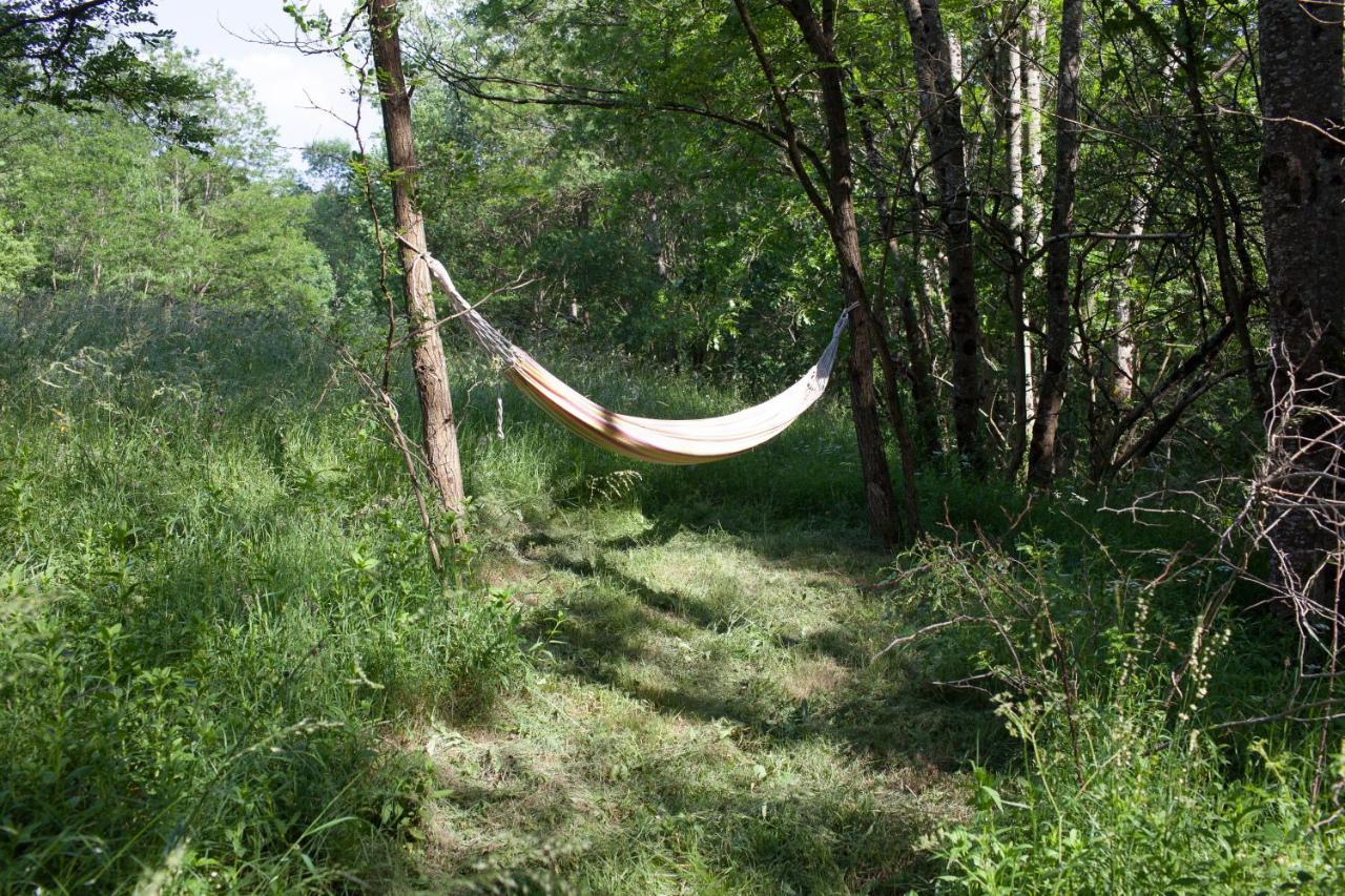 Villa Domaine Liberte Avec Prairie Et Foret Au Bord D'Une Riviere En Ardeche Silhac Dış mekan fotoğraf